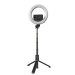 Ring Light Portable 5" + bâton Selfie