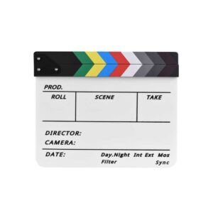 Acrylic Film Clapboard