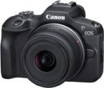 Canon EOS R100 + RF-S 18-45mm f4.5-6.3 IS STM + Sac photo + carte SD 64GB