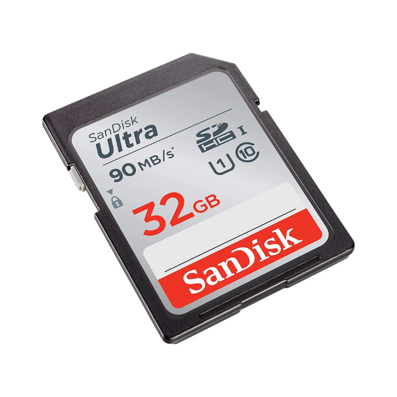 Carte mémoire SD SANDISK ULTRA 32Go, 90Mb/s – YAHYAOUI SHOP
