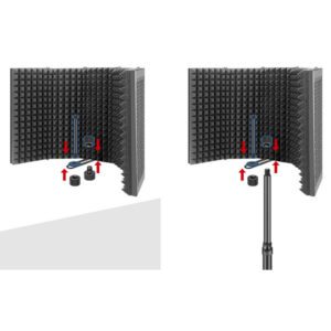Filtre de réflexion vocal professionnel