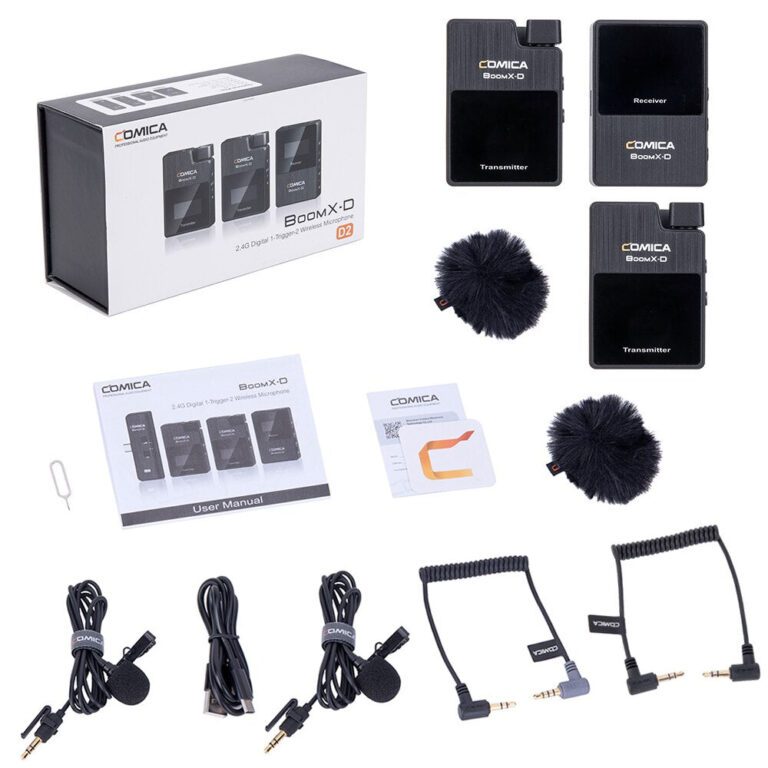 COMICA BoomX-D2 Microphone sans fil