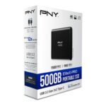 PNY SSD Externe EliteX- PRO Type-C 3.2 500GB