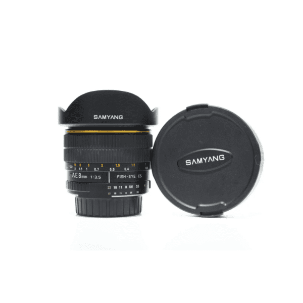 Samyang-UMC Fish Eye CS-Objectif de focalisation pour Canon- F 3.5/8 mm