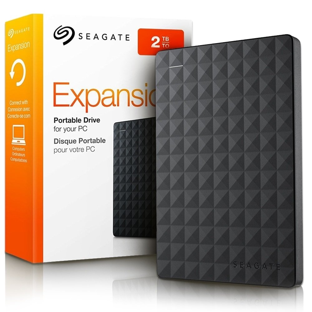 Seagate 2TB Expension disque dur externe 2.5 USB 2.0/3.0