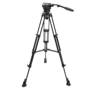 E-Image Trépied professionnel avec tête fluide EH650