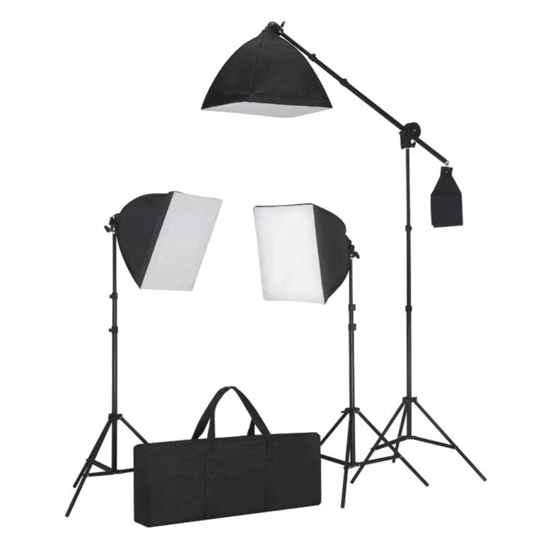 Kit Softbox 3 Pièces avec lampes