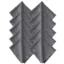 10 paquets de chiffon de nettoyage gris aiguille 150*180mm avec logo K&F